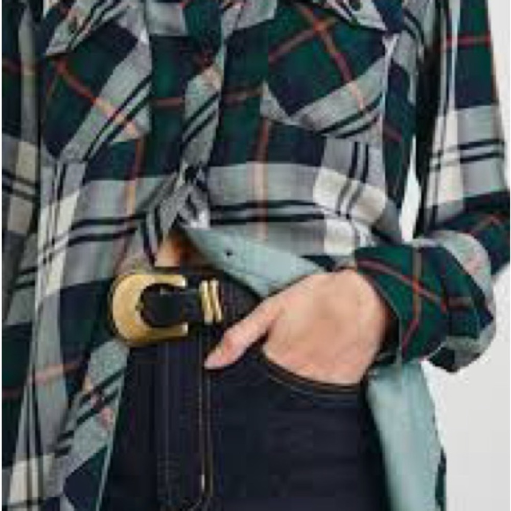 Rails Plaid Button-Up Women's Top - Picture 2 of 5